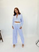 7109 PANTOLON-WASHİNGTON ÇİZGİLİ resmi